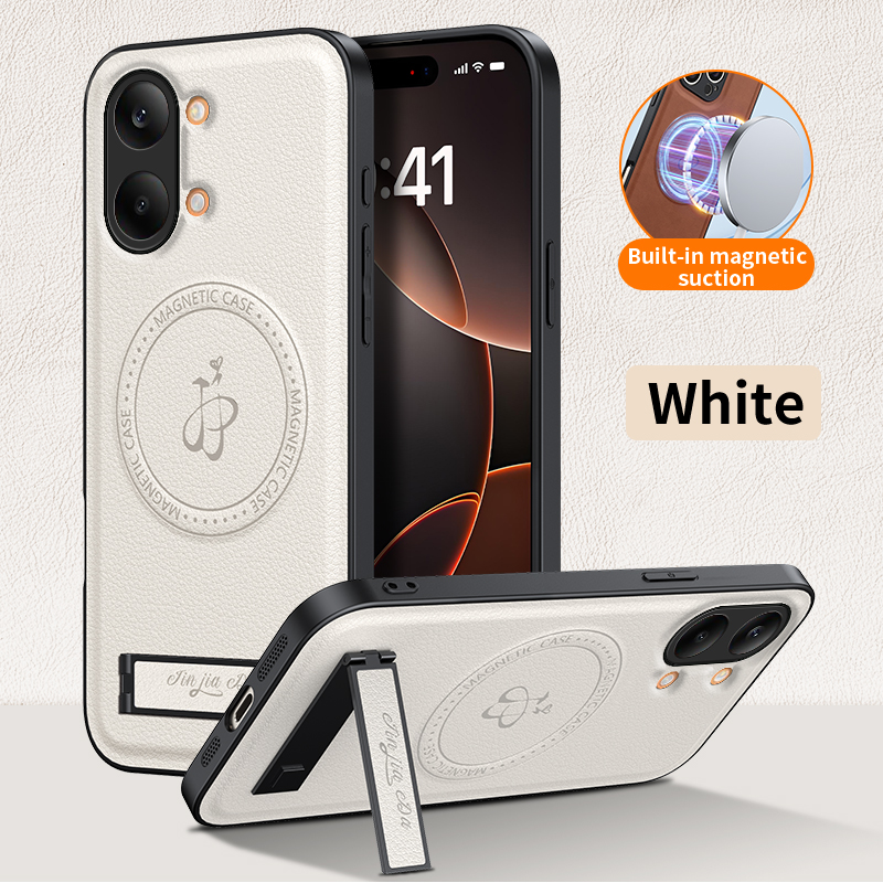 Taco Stand Holder - Luxe lederen standaard telefoonhoes voor Xiaomi