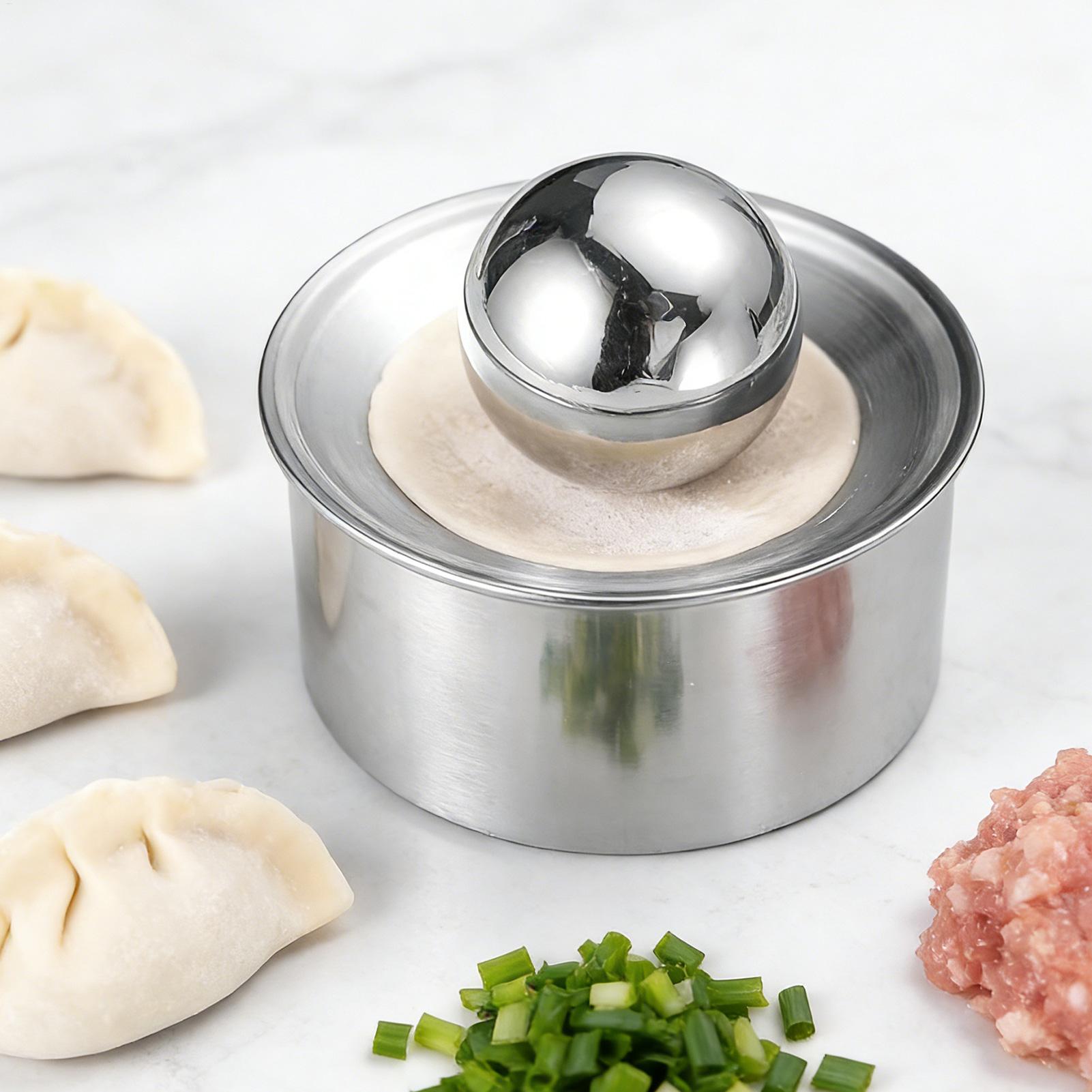 Dumpling Press Set - Handmatige Dumpling Wrapper Press Machine Deegplaat