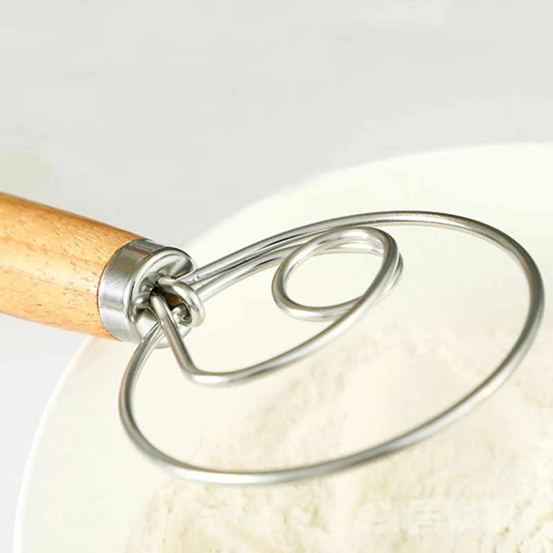 Danish Pancake Pan - 13 inch roestvrijstalen Deense deegklopper met