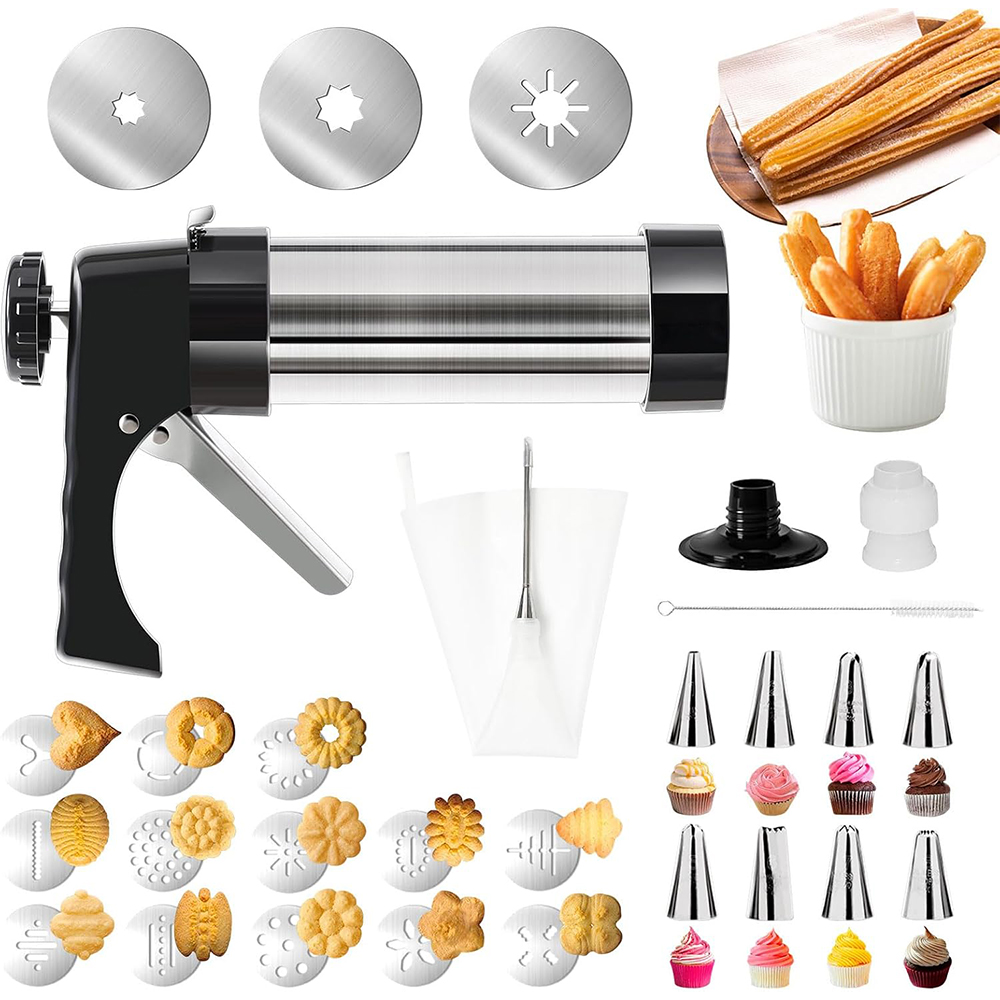 Churros Maker Gun - LMETJMA 3-in-1 Churro Maker Kit Spritz