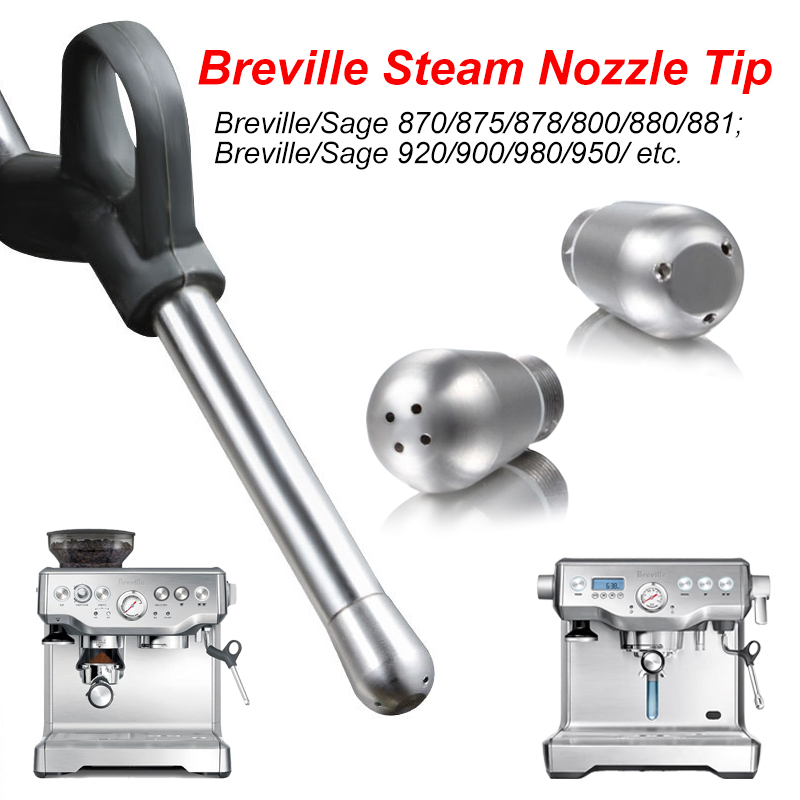 Breville Espresso Bes870 - Koffiezetapparaat Stoommondstuk 3/4 Gat Mondstuk Melkschuim