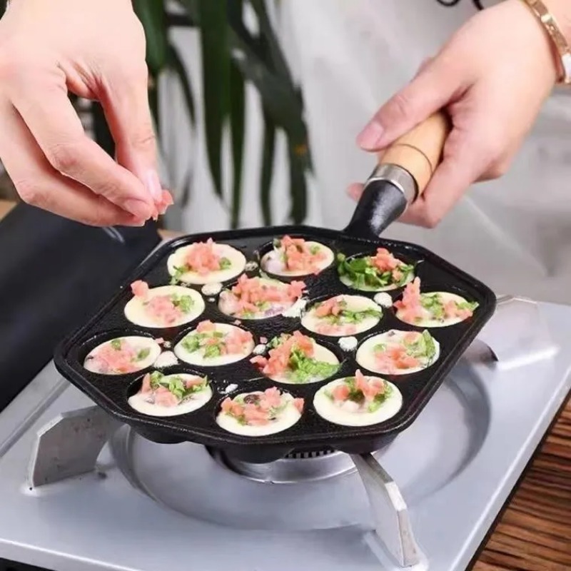 Bakken Takoyaki Pan 14 Gaten G - Cast Iron Corn recensie en prijs