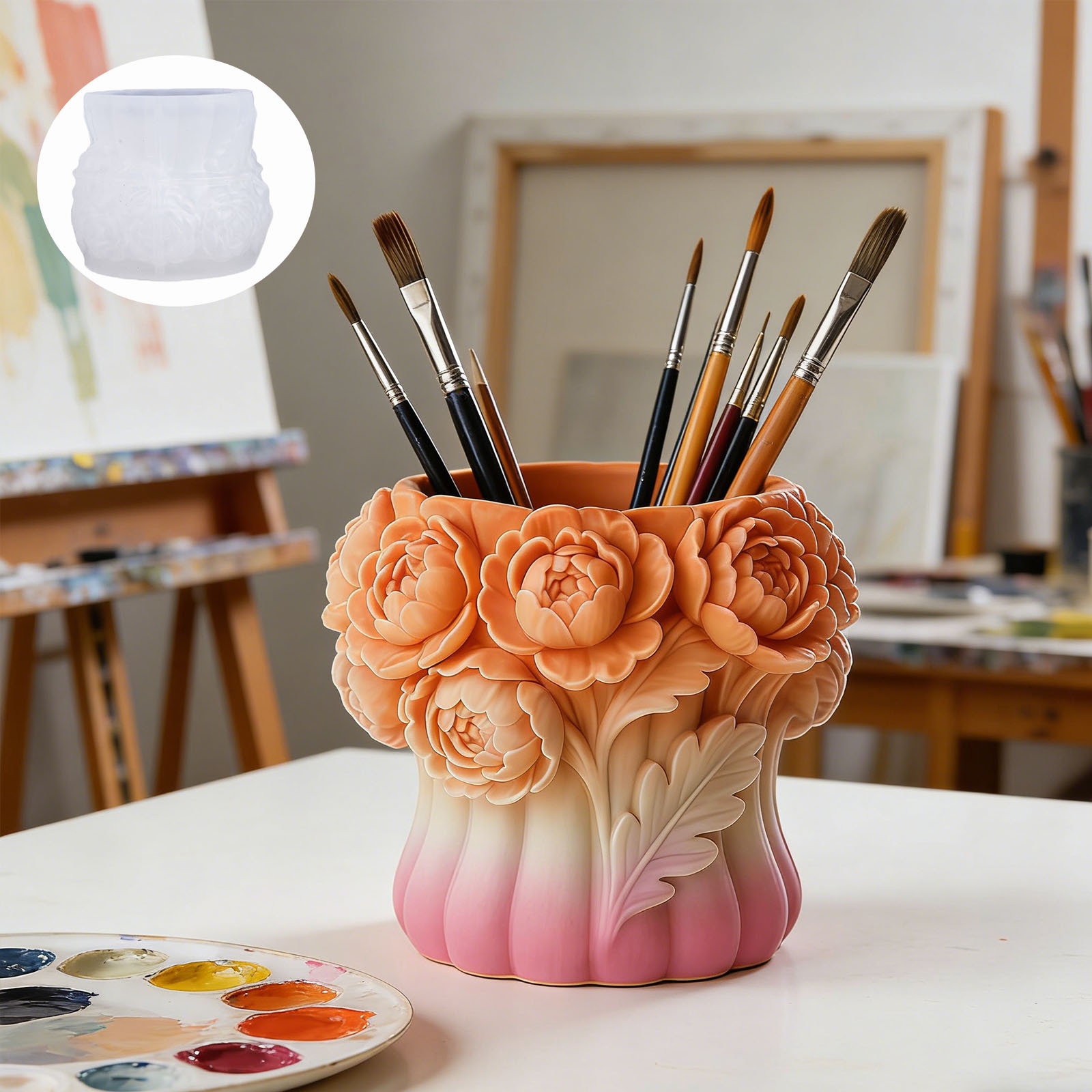 3D Rose Bloemenvaas Siliconen  - Potsticker Mold recensie en prijs