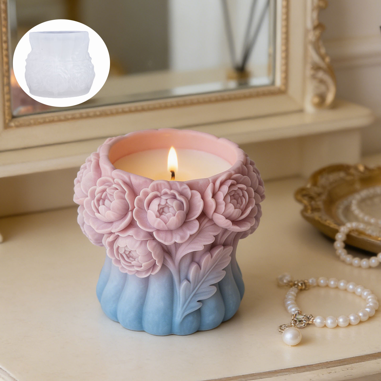 3D Rose Bloemenvaas Siliconen  - Potsticker Mold recensie en prijs