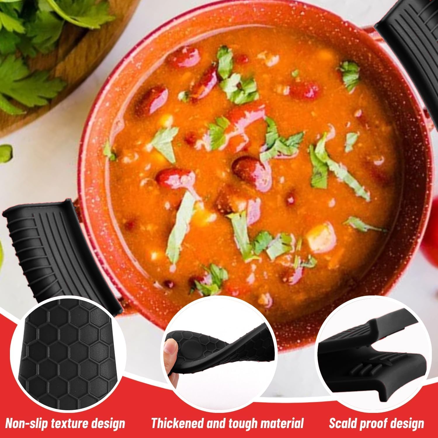 Hittebestendige siliconen hand - Cast Iron Corn recensie en prijs