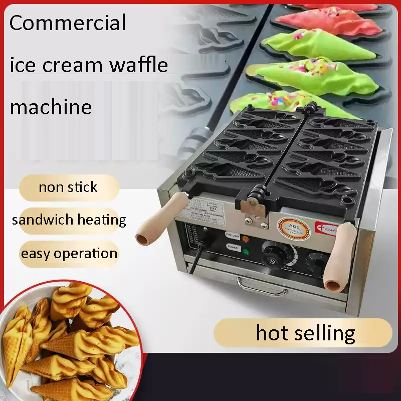 Elektrische ijswafelmachine vo - Waffle Cone Maker recensie en prijs