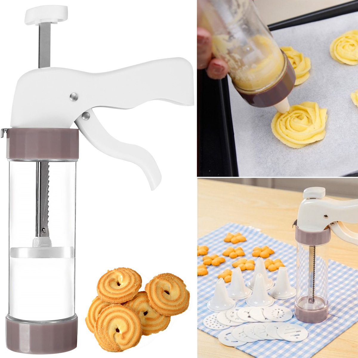 Cookie Press Set Cookie Press  - Churros Maker Gun recensie en prijs